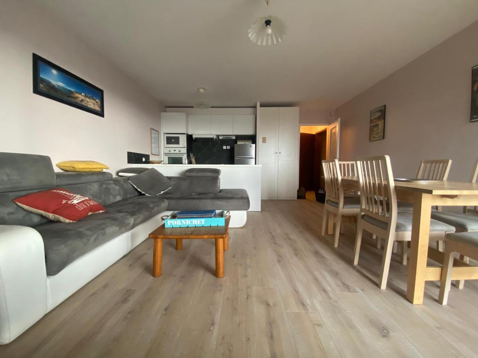 Appartement T3 - 4 personnes - Face Océan - Thalasso Pornichet Exterior foto